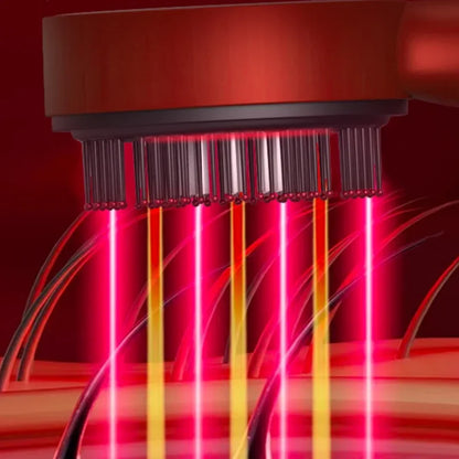 Scalp Massager - Red Light Massaging Brush